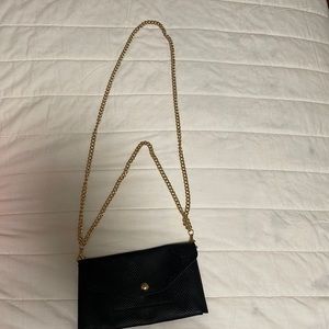 Mini clutch purse black